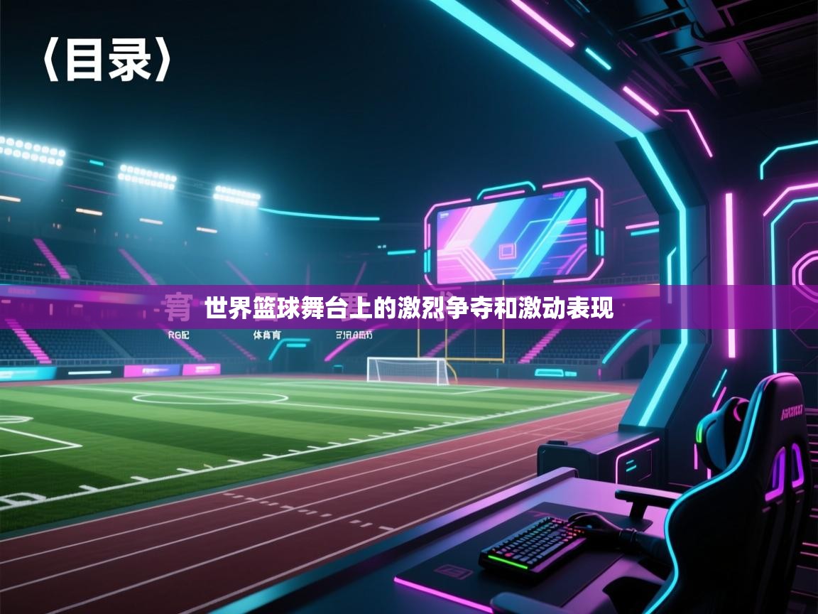 世界篮球舞台上的激烈争夺和激动表现  第1张