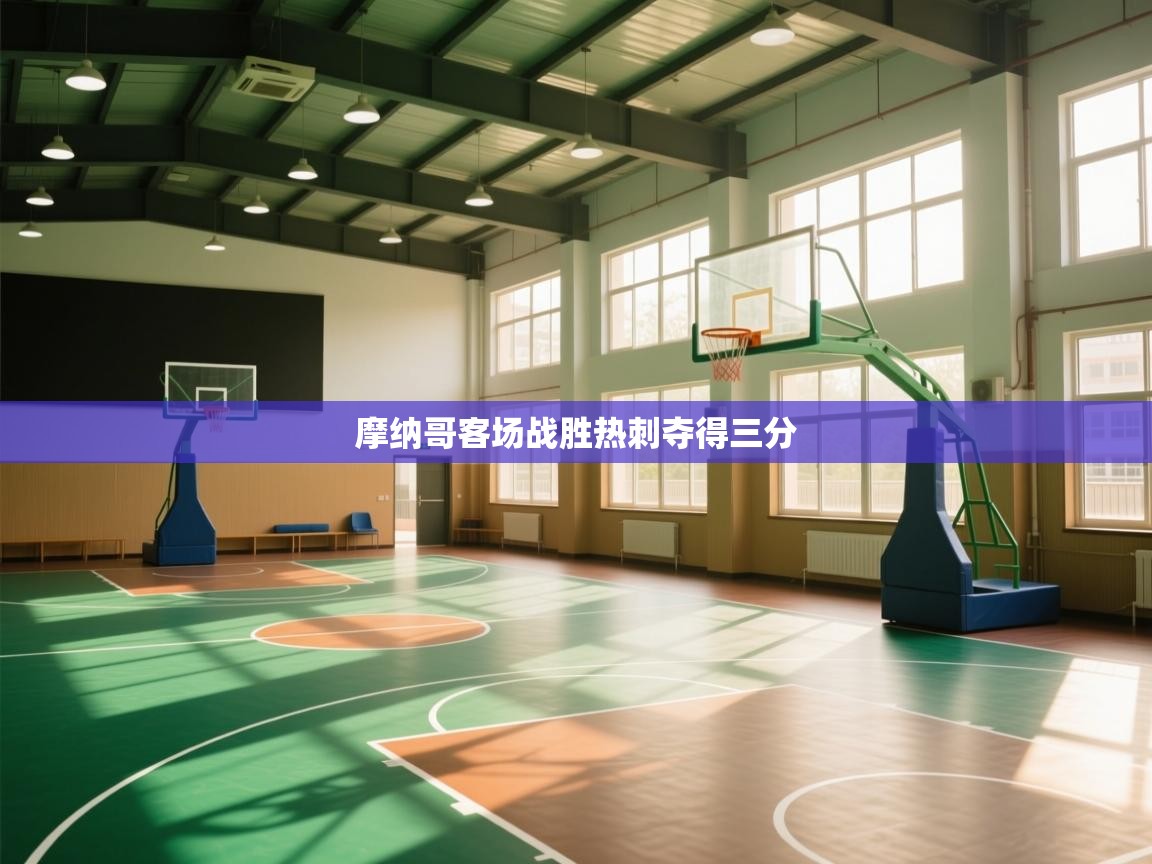 摩纳哥客场战胜热刺夺得三分 第1张