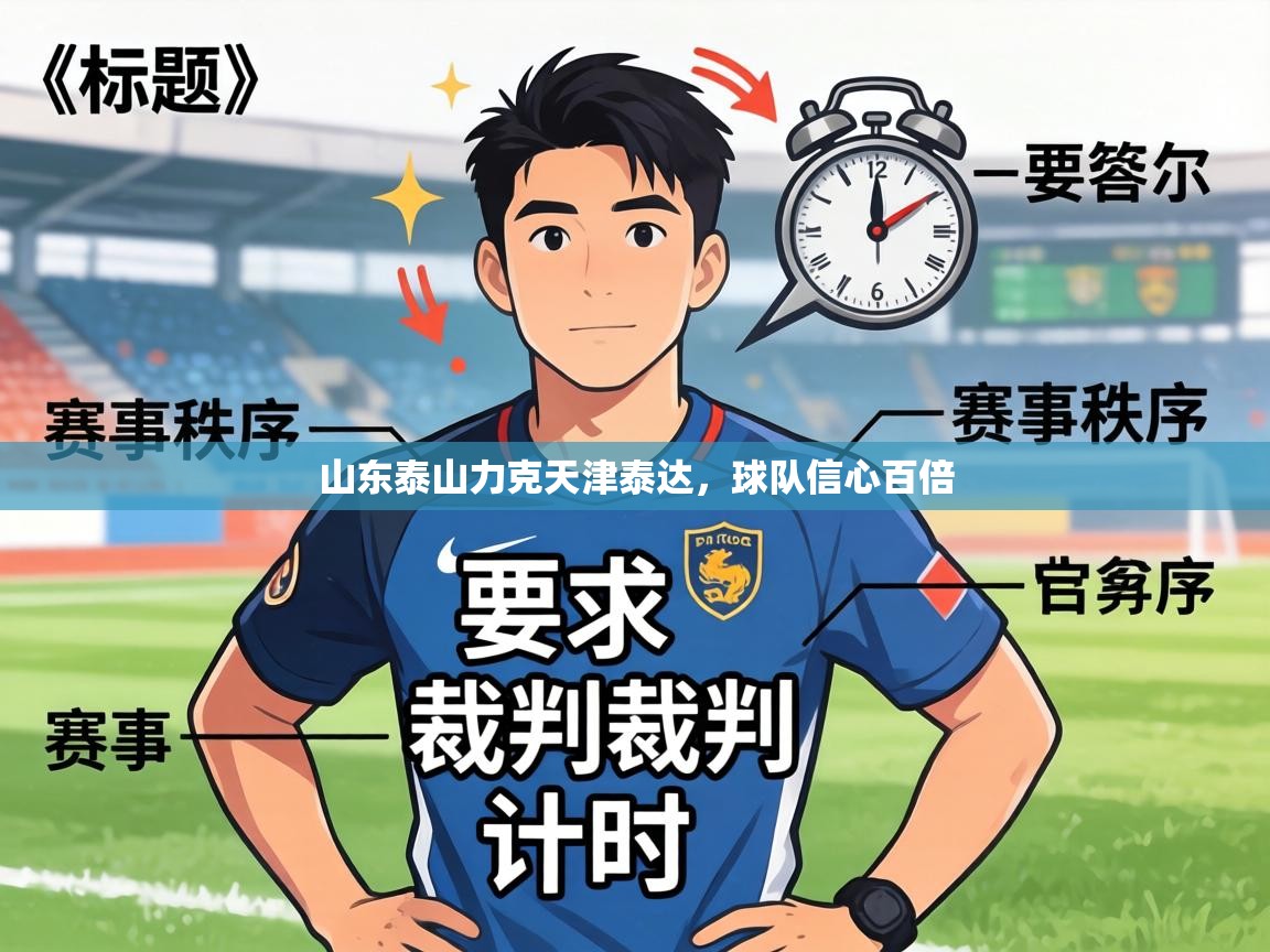 山东泰山力克天津泰达,球队信心百倍 第2张